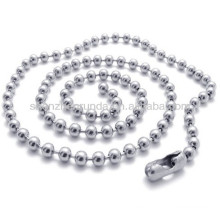 1.5mm ширина нержавеющей стали для мужчин женщин унисекс моды цепи ожерелье ювелирные изделия
